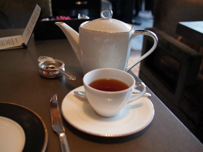 シャンブリ・ラのピャチェーレの紅茶はとっても美味しかったです。