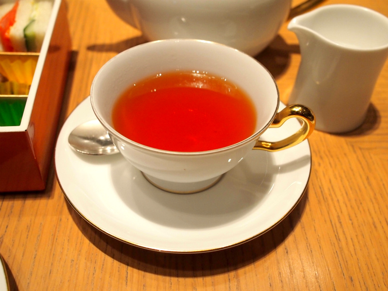 ザ・キャピトルホテル東急ORIGAMIのアフタヌーンティーの紅茶
