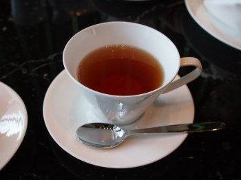 ザ・プリンスギャラリー紀尾井町のアフタヌーンティーの紅茶