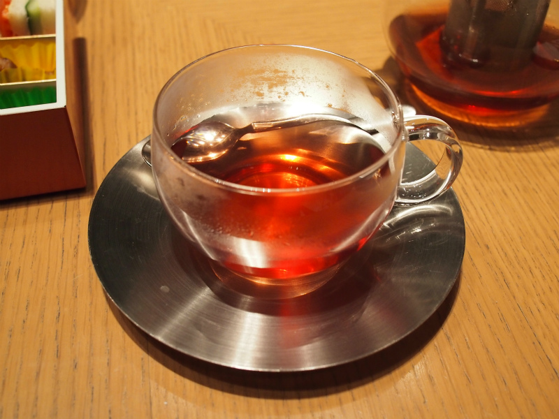 ザ・キャピトルホテル東急ORIGAMIのアフタヌーンティーの紅茶フラワリーオレンジ