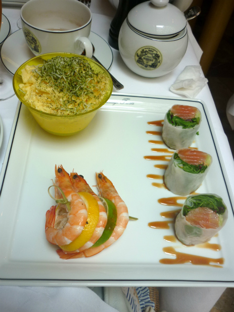 ル・マレ本店でいただいたティーランチ