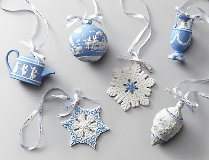 wedgwood christmas Ornaments