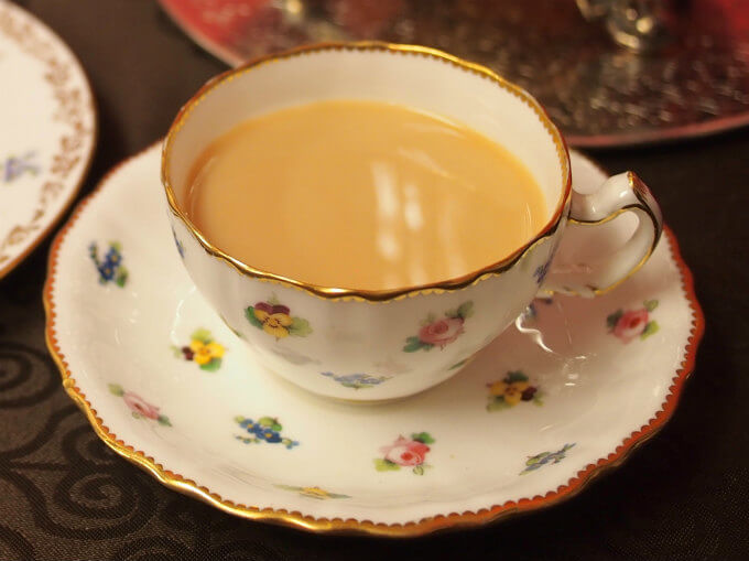 ウバはミルクティーによく合う紅茶です。