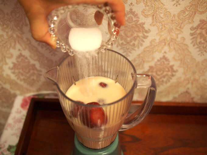 strawberry milk teasmoothie recipe5