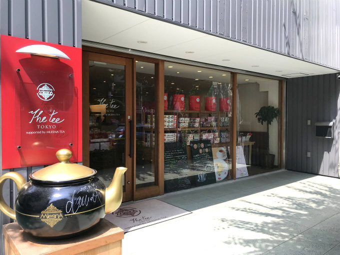 神楽坂のムレスナティー専門店