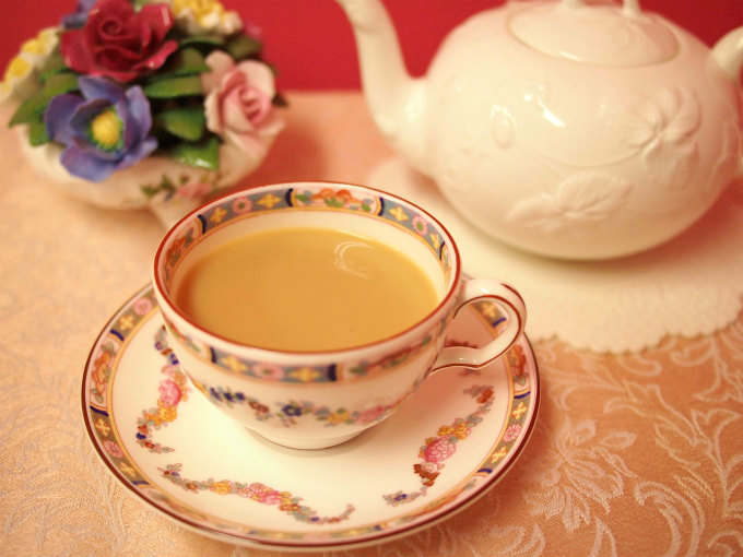 キームンはミルクティーにしても美味しい紅茶です。