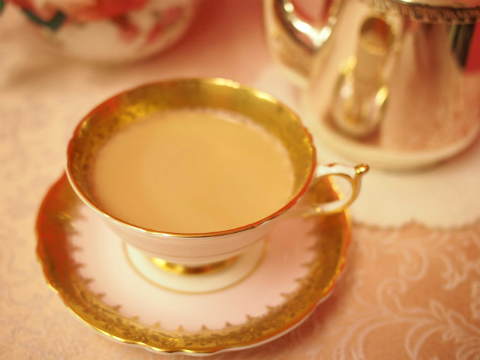 ウバはミルクティーによく合う紅茶です。