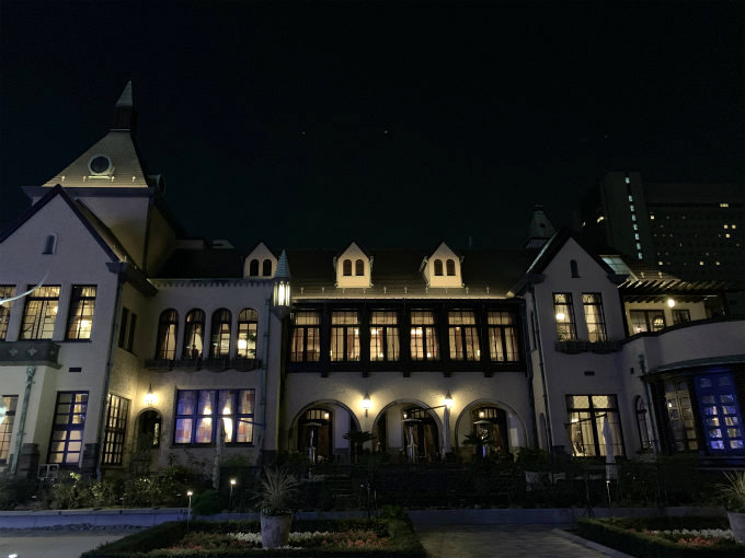 夜の赤坂プリンスクラシックハウス