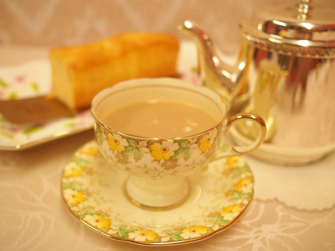 ニルギリはスッキリしているけどミルクティーにしても美味しい紅茶です。