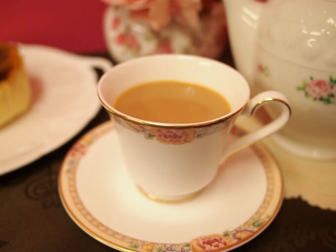ルフナはミルクティーによくあう紅茶です。