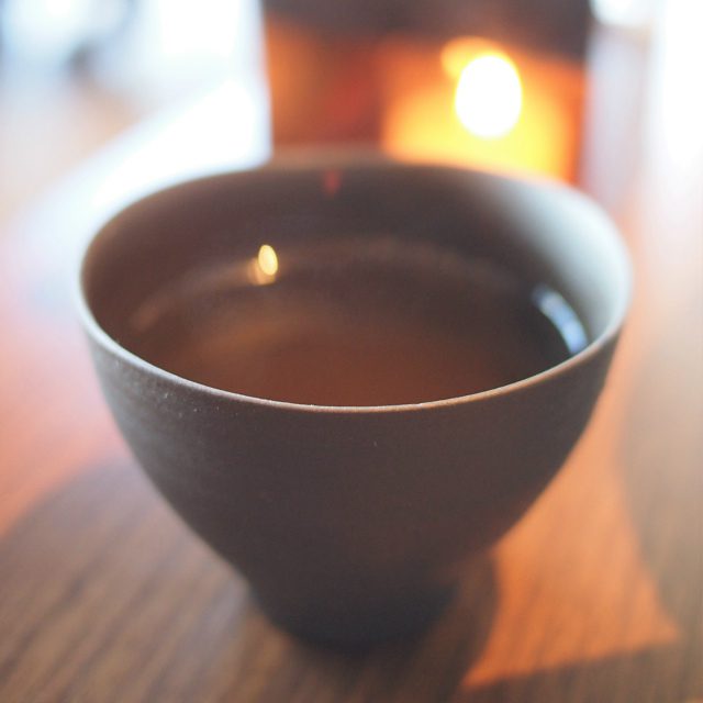 今月の日本茶この日は「阿波番茶」ちょっと癖のあるお番茶です。