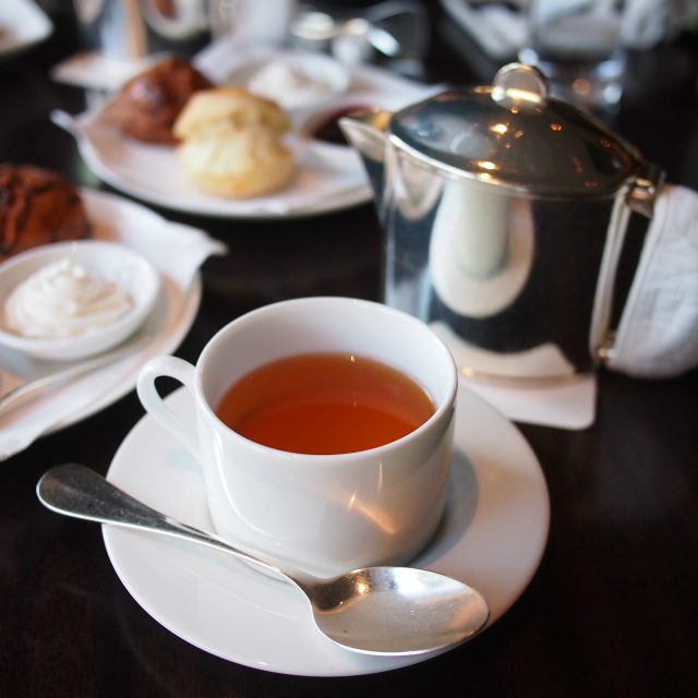 ラズベリーネクタールイボスベースでほんのり甘くて飲みやすいお茶。