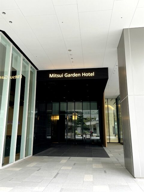 三井ガーデンホテル豊洲ベイサイドクロスのエントランス
