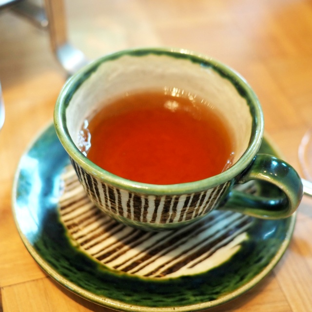 ジンジャーピーチこちらもスイーツによく合う紅茶。