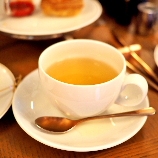 レモンマートルスッキリしたハーブティーで、食後に飲みたいお茶。