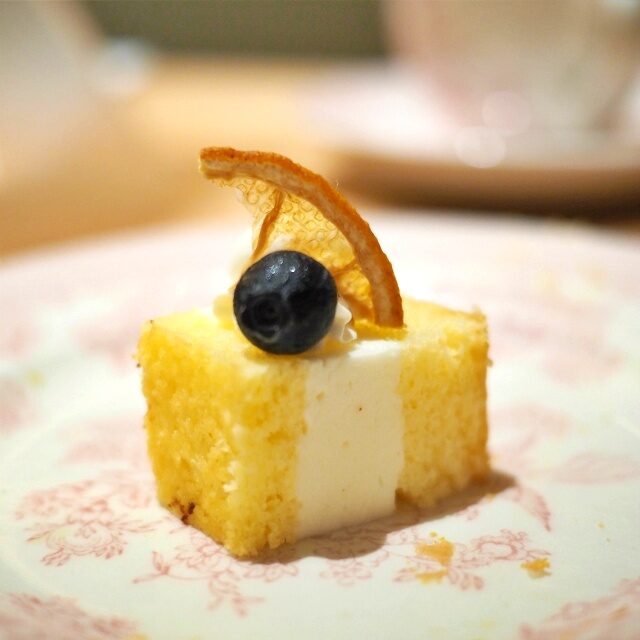 レモンムースのケーキ