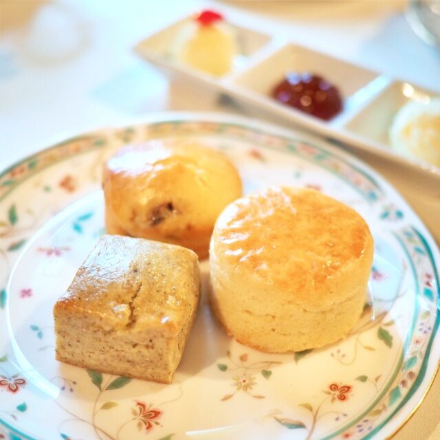chinzanso Jubilee afternoontea scone07