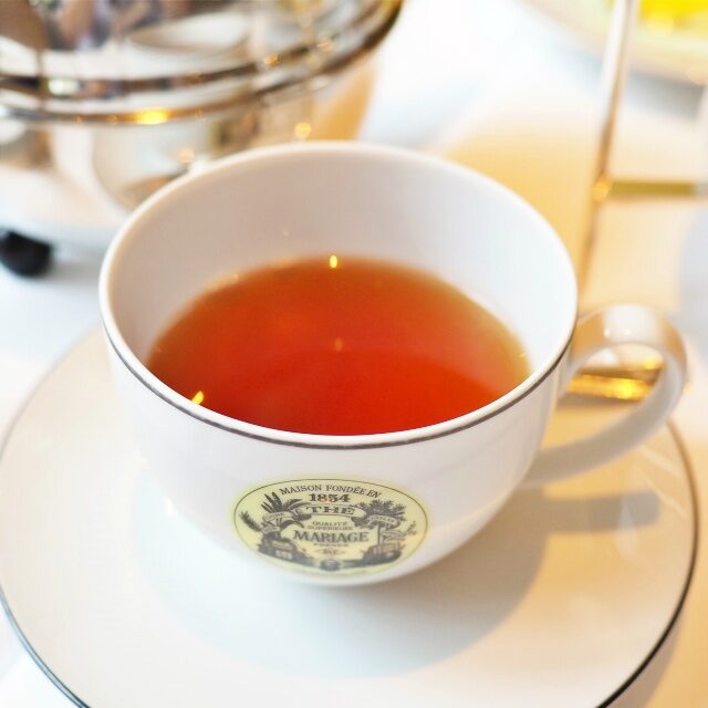 EARL GREY PROVENCE（アール グレイ プロヴァンス）
ベルガモットで香り付けしたアールグレイにブルーラベンダーを加えた紅茶。