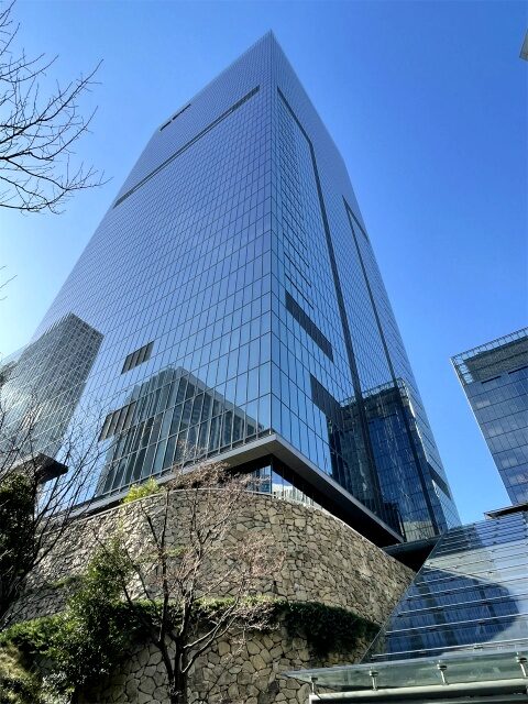 ザ・オークラ東京プレステージタワーの外観