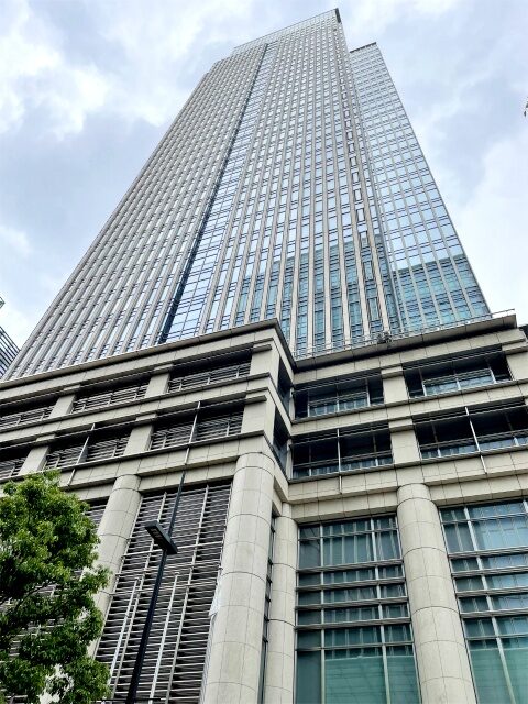 マンダリンオリエンタル東京が入っている日本橋三井タワーの外観