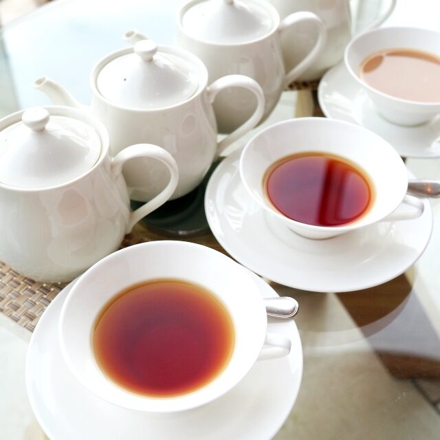 ここは日本紅茶協会の「おいしい紅茶の店」認定店なんです！